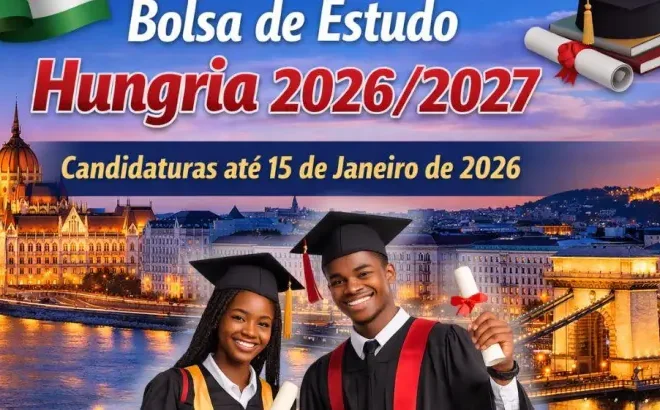 Bolsa de Estudo Hungria 2026/2027 – Candidaturas até 15 de Janeiro de 2026