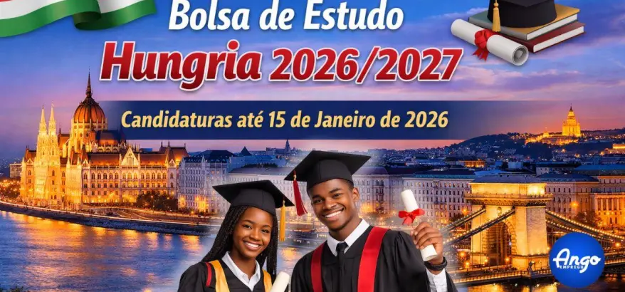 Bolsa de Estudo Hungria 2026/2027 – Candidaturas até 15 de Janeiro de 2026